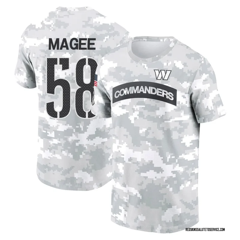 Men's Jordan Magee Washington Commanders Camo Arctic 2024 Salute to Service Performance T-Shirt