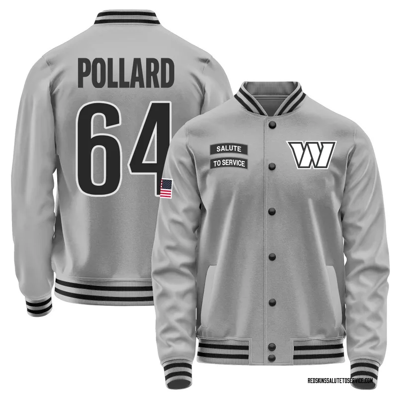 Youth Norell Pollard Washington Commanders Gray Salute to Service Performance Jacket